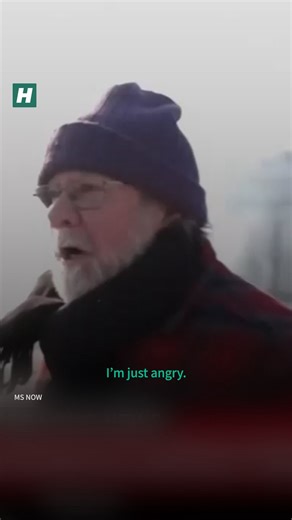 HuffPost on Instagram: "A Minneapolis protester appeared near tears in the aftermath of another fatal shooting by federal agents. “I’m 70 years old and I’m f**king angry,” he told @msnownews. This video contains profanity."