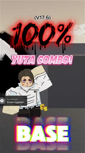 100% YUTA COMBO!‪@LoveableSaiyan‬ #jujutsushenanigans