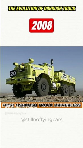 The evolution of oshkosh truck (1917-2025) #evolution #truck