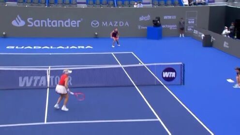 WTA网球_WTA500瓜达拉哈拉站1/16决赛：斯特恩斯2-0阿朗戈_WTA500瓜达拉哈拉站1/16决赛：斯特恩斯2-0阿朗戈_【回放】WTA500瓜达拉哈拉站1/16决赛：斯特恩斯vs阿朗戈全场回放
