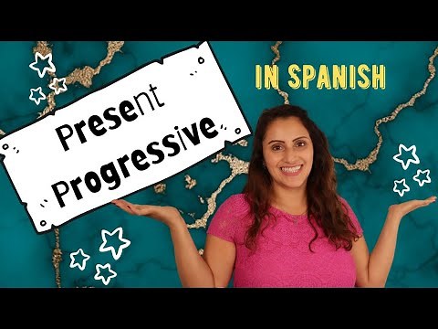 Present progressive Spanish, el presente progresivo [FREE PDF]