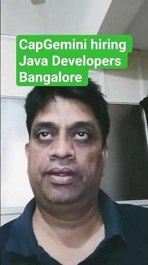 Capgemini Hiring Java Developer Job 2025 | Bangalore | Spring, Angular
