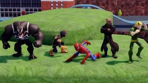 Spider-Man Play Set - Disney Infinity Marvel Super Heroes Trailer