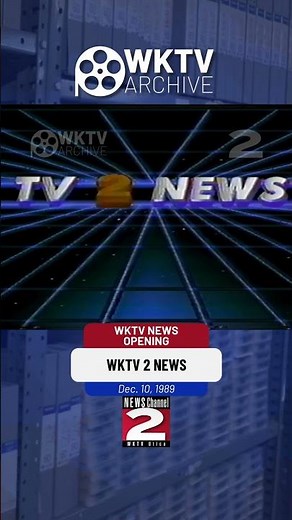 WKTV ARCHIVE || Dec. 10, 1989 News Opening