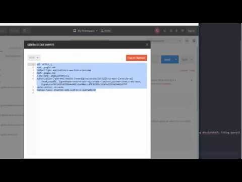 How To Create AWS4 Signature For HTTP Requests : Java Code Example In Description