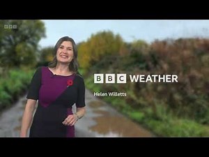 Helen Willetts BBC Weather 29th October 2025