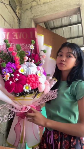 DIY Big Flower Bouquet Using Pipecleaners 🩷 #diyflower #diycrafts