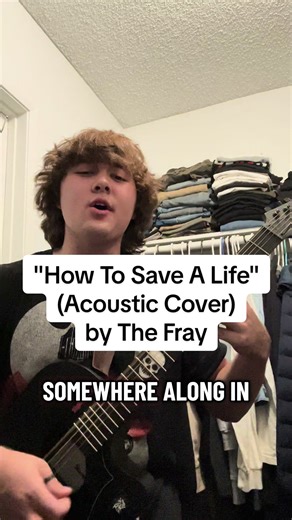 "How to Save A Life" (Acoustic Cover) by The Fray #Acousticcover #acou... | Guitar