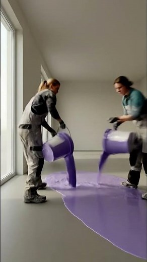 Modern Luxury Purple Bedroom Design Transformation Tour #epoxyart #epoxy #home