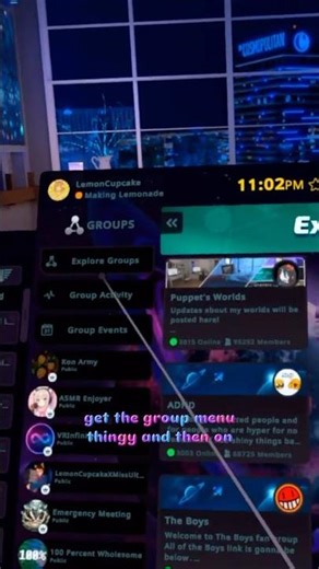VRChat Group Discovery #vrchat #news #shorts
