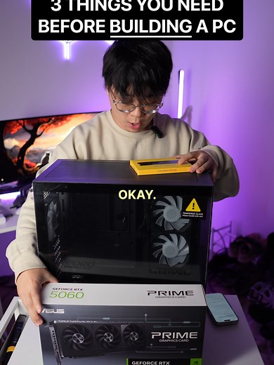 Essential Items Needed Before Building a PC