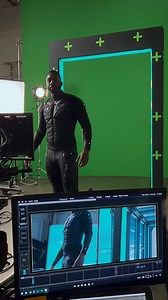That glowing portal? Just tape and timing. ⚠️ AI-assisted visualization inspired by real VFX stages. | Studio Magic AI