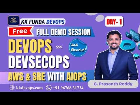 Free Demo on DevOps, DevSecOps, AWS & SRE with AIOps | Live Session