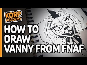 How to Draw Vanny from Five Nights at Freddys