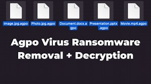 AGPO virus ransomware [.agp File] decrypt   Rimuovere