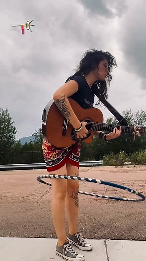 ~A virtual invitation & hula hoop progress update~! Knee hooping is hard but enjoying music is easy.. @avenue19co, Saturday 8-10!! Hope to see your face, hope you bring a date 🌞💘 | Charlie Bridges