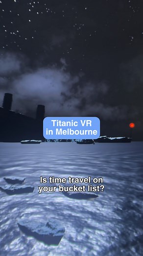 Walk the decks of the Titanic at Melbourne’s new immersive VR experience! 🚢 Tickets here 👉 bit.ly/TitanicVRMelb | Secret Melbourne