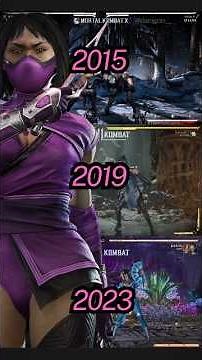 Mileena MKX & MK11 & MK1 Combo Evolution 💜