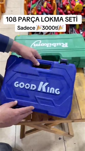 Seven Bahçe Hırdavat’ta 🔧 Good King marka lokma seti 💰 Sadece 3000 TL ⏳ Sınırlı stok! 📦 Havale sonrası gönderim ❌ Kapıda ödeme yoktur 🚚 81 ile aynı gün şeffaf kargo 📞 Sipariş için: 0 537 649 28 33 ⏰ İş yerimiz 07:00 – 19:00 arası açıktır 📍 Dileyen müşterilerimiz iş yerimize gelip alışveriş yapabilir#sevenbahçehırdat #mersin33 #fyppppppppppppppppppppppp #keşfetteyiz #fyp 👉 Siparişlerinizi bekliyoruz!