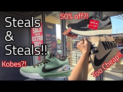 Big Change @ Foot Locker Outlet... & Nike East LA With Steals!!
