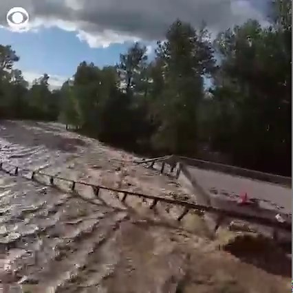 947K views · 6.1K reactions | Severe flooding this week in the area of Absarokee, Montana, has submerged homes and washed out roadways and bridges. | CBS News | Facebook
