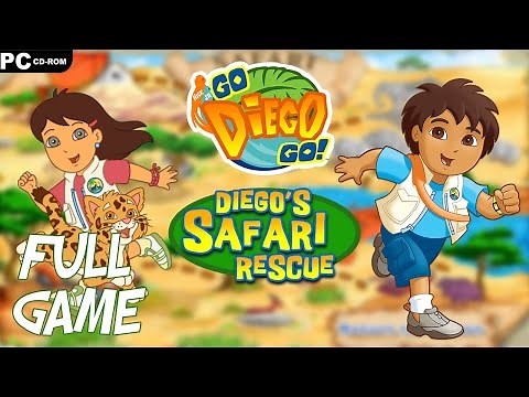Go, Diego, Go!™: Diego's Safari Rescue (PC 2007) - Full Game HD Walkthrough - No Commentary