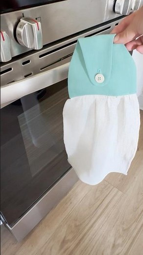 Easy DIY Tea Towel & Free Pattern