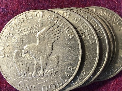 1972 Eisenhower (IKE) Dollar Coins