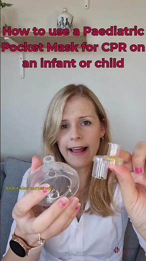 How to use a paediatric pocket mask for CPR
