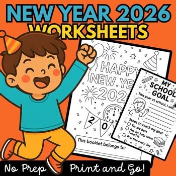 Goal setting Sheets Students for New Years  | Goal, Reflections Worksheets K-4