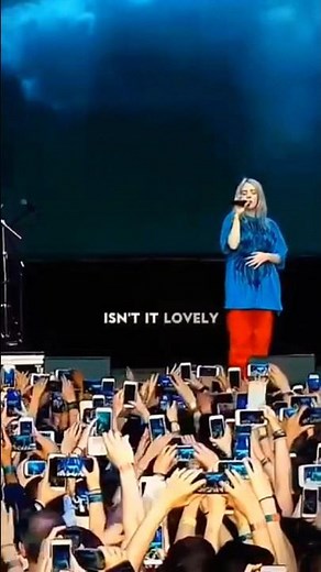Billie Eilish singing Lovely live hits different 💔✨ #shorts #billieeilish #lovely #music