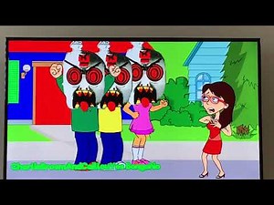 Boris Little Bill and Dora scare people on Halloween 🎃/ Grounded