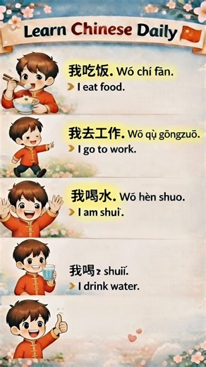 Learn Chinese Fast 🔥 | Daily Sentences for Beginners | Easy Mandarin🇨🇳