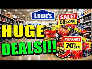 10 Massive Tool Deals at Lowe’s Right Now! (This Week Only)