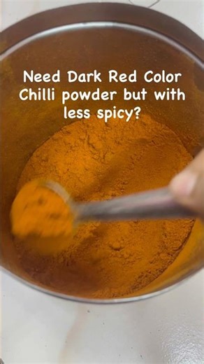 Homemade Chilli powder🌶️#aroma #chillipowder #kashmiri #wow #spicy #redchilles #vegetarian #nonveg