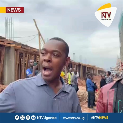 Traders in downtown Kampala are counting losses after Friday morning’s heavy downpour caused flooding in their shops, which they blame on the ongoing Nakivubo Channel construction by businessman Hamis Kiggundu. #NTVNews 📹: @lbrahim_kavuma | NTV Uganda