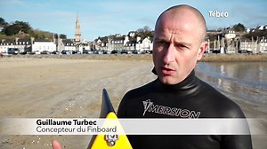 Pordic (22). Guillaume invente le finboard, nouvelle star des plages cet été ?