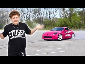 Teaching High Schooler to Drive my DRIFT Car..