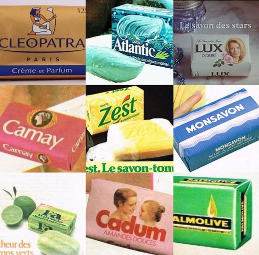 Savon des années 80, Zest, Cleopatra et tutti quanti - Kikitch : le blog vintage des années 70-80