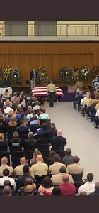 So heartbreaking… As the funeral for Bibb County (AL) Deputy Brad Johnson was held today, Brad’s trusty K-9 partner “Bodie” was led down the aisle- he seemed to be looking in all directions for Brad. “Bodie” was Deputy Johnson’s partner for 5 years. Says Bibb County Sheriff Jody Wade, “I’ve never seen a dog mourn.” Through whimpers, and in his own way, “Bodie” said goodbye. | Rick Karle Good News