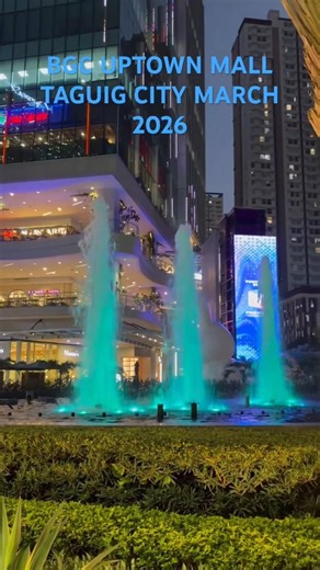 BGC UPTOWN MALL BONIFACIO HIGH STREET TAGUIG CITY 2026 #bgc #uptownmall #bonifaciohighstreet #travel