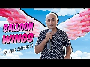 Advanced balloon modelling - Balloon wings in the street