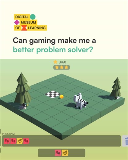Digital Museum of Learning on Instagram: "[EN] 🚨 NEW Story Alert! Can gaming make me a better problem solver? We’re excited to kick off our next exhibition “Teaming up with technology for learning” with a coding game that hooks kids instantly! Our new story dives into: ✅ How coding through play can help children embrace mistakes as part of learning ✅ Why persistence and a growth mindset matter in problem-solving ✅ The inspiring mission behind Rodocodo’s creation @rodocodogame teaches coding in