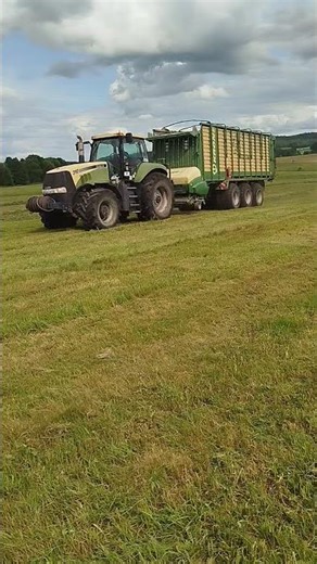 Case Magnum in Krone colours 💚💛 #farming #zemedelstvi #agriculture #landwirtschaft #caseih #davafoto