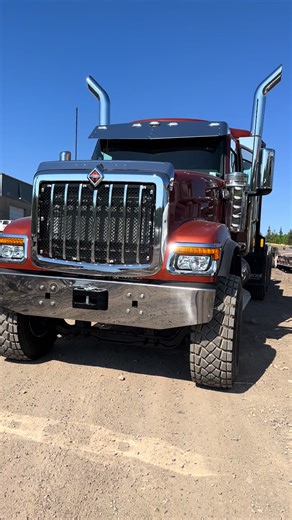#you might Begay if you have bumper mud flaps #cornbinder #deadmanstrucking #logger#canada