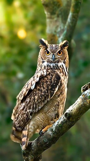 Brown Fish Owl | Eyes of the Night 🦉 #wildlife