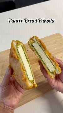 Crispy Paneer Bread Pakoda Recipe | Perfect Tea-Time Snack #breadpakoda