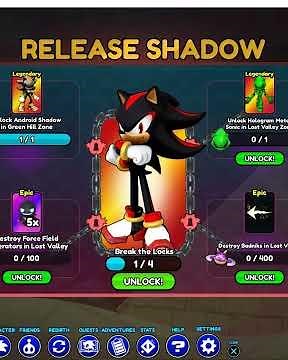 How To Unlock Shadow In Sonic Speed Simulator! #roblox #sonic #sonicspeedsimulator #shadow