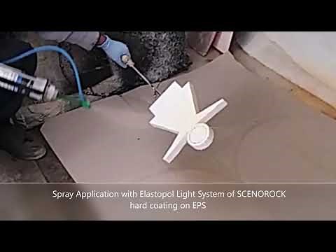 Spray polyurea in cartridges application