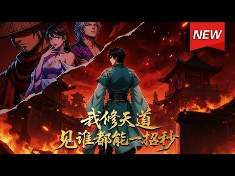 MULTISUB📢新番上线《我修天道，见谁都能一招秒》第1~80集丨罗天穿越修仙世界，开局就是终极无敌大招，人在玄幻，诸天无敌。我这人啊，没什么特点，只是普普通通的无敌而已！#破晓动漫社